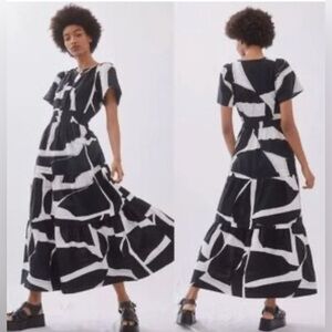 Anthropologie Maeve Somerset Dress in Cotton unlined